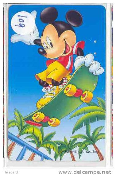Télécarte DISNEY Japon (109)  Phonecard Japan * Telefonkarte Japan - Disney