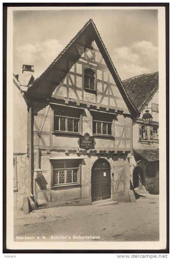 MARBACH A.N., Schiller's Geburtshaus, 1930 - Marbach