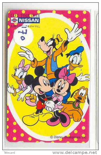 Télécarte DISNEY Japon (170) Phonecard Japan * Telefonkarte Japan - Disney