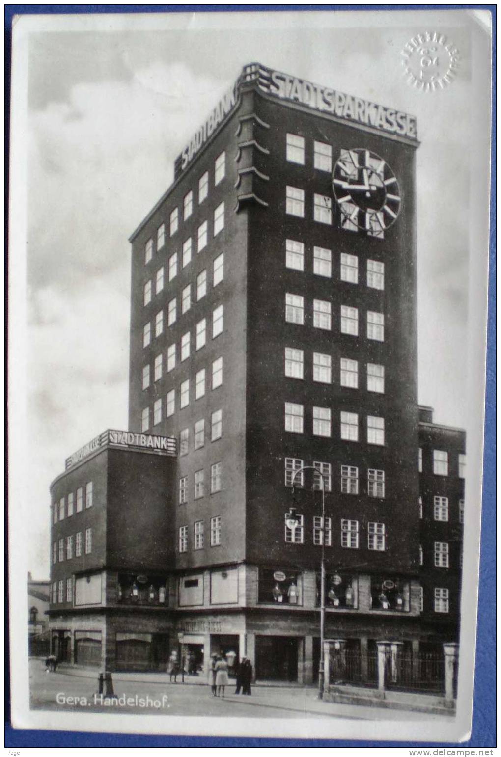 Gera,Handelshof,Stadtsparkasse,1938 - Gera