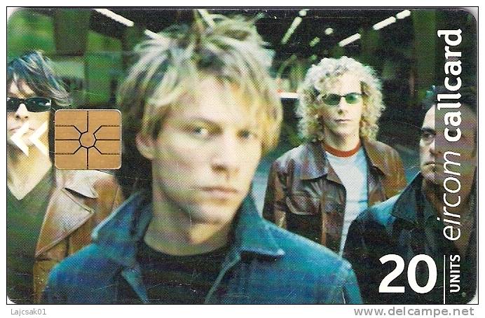 Bon Jovi Chipcard From Ireland - Irlande