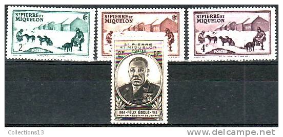 SAINT PIERRE ET MIQUELON - 4 Timbres ** Et * - Ungebraucht