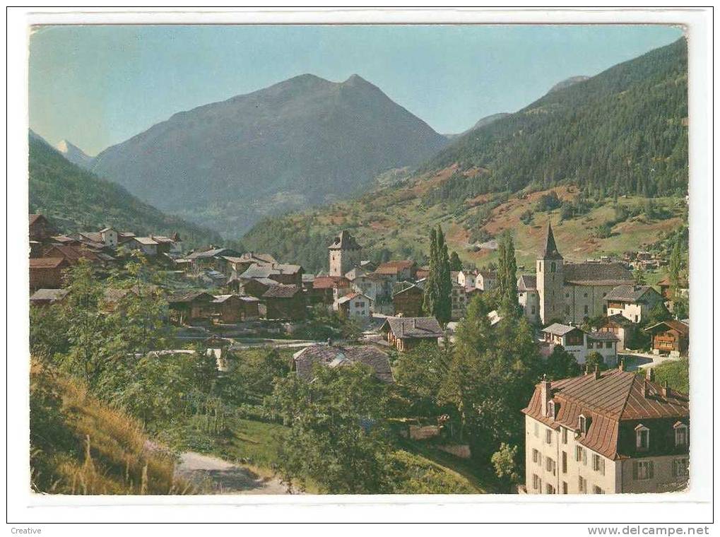 Suisse,Zwitserland,Schweiz,Switzerland.1969 Vissoie (VS) Val D'Anniviers(2scans) - Vissoie