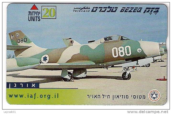 Israel Airplane Optical Card - Israel