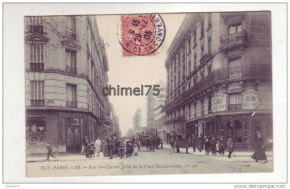 Paris 15  Rue St Charles - Arrondissement: 15