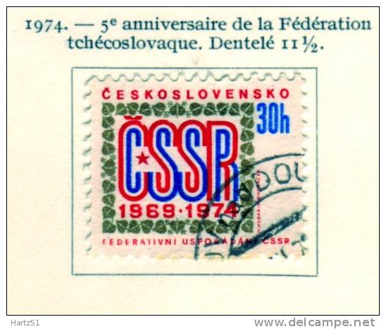 Tchécoslovaquie, CSSR : N° 2024 (o) - Used Stamps