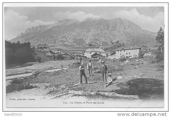 73 -- LA GIETTAZ Et Porte Des Aravis --  N° 114 Pittier édit - Bozel