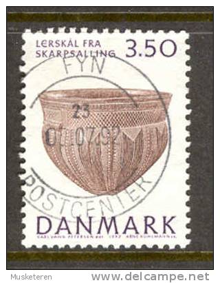 Denmark 1992 Mi. 1018  3.50 Kr National Museum Deluxe Cancel !! - Used Stamps