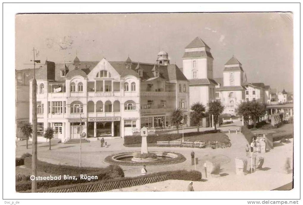 Deutschland - Rügen - Ostseebad Binz - HO Sportartikel - 1958 - Rügen