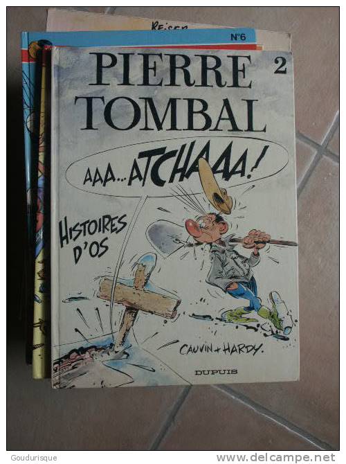 PIERRE TOMBAL T2 HISTOIRES D'OS   CAUVIN   HARDY - Pierre Tombal