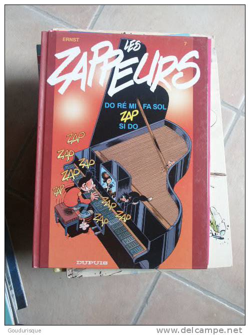 LES ZAPPEURS T7 DO RE MI FA ZAP SI DO  ERNST - Zappeurs, Les