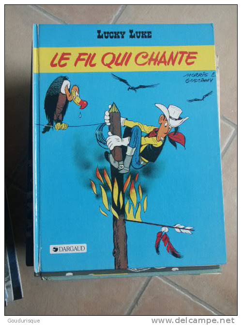 LUCKY LUKE  LE FIL QUI CHANTE  MORRIS - Lucky Luke