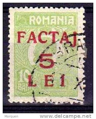 Rumania, Num. 5 Paquete Postal - Parcel Post