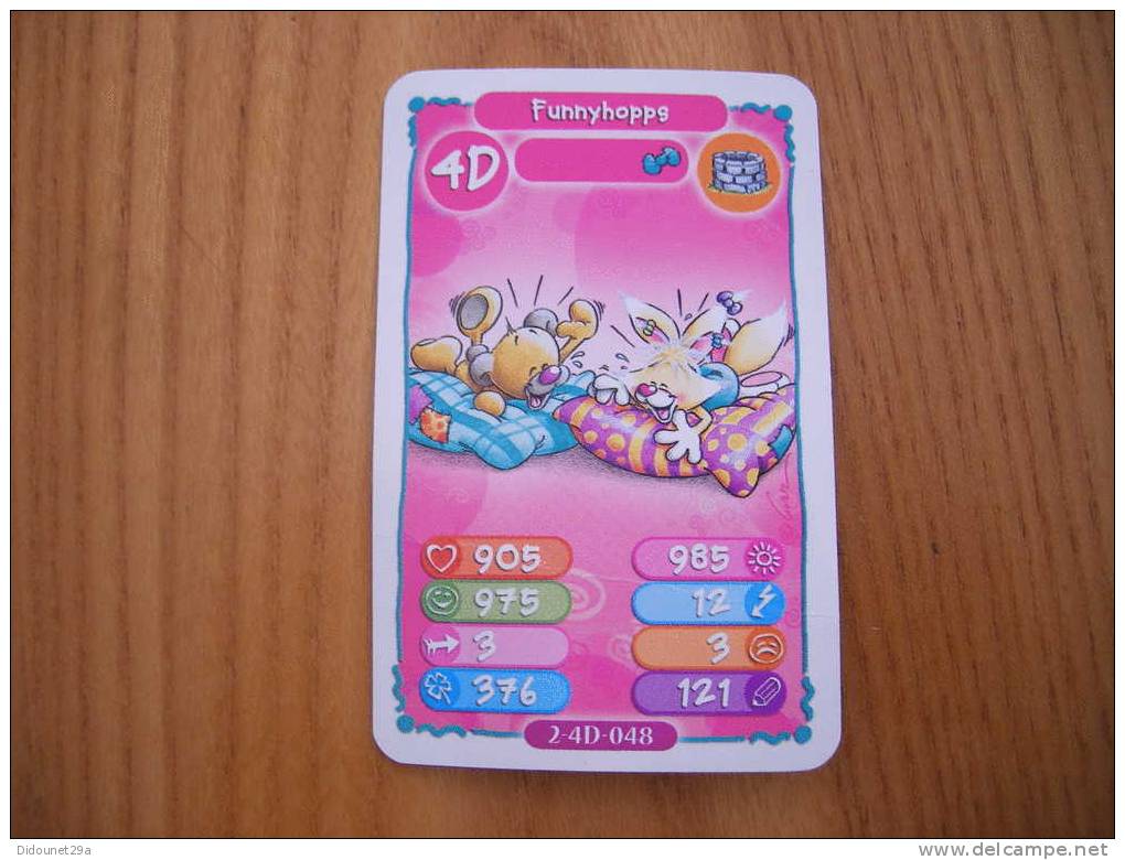 Carte - Quardiddl-Cards "4D Funnyhopps" - Diddl