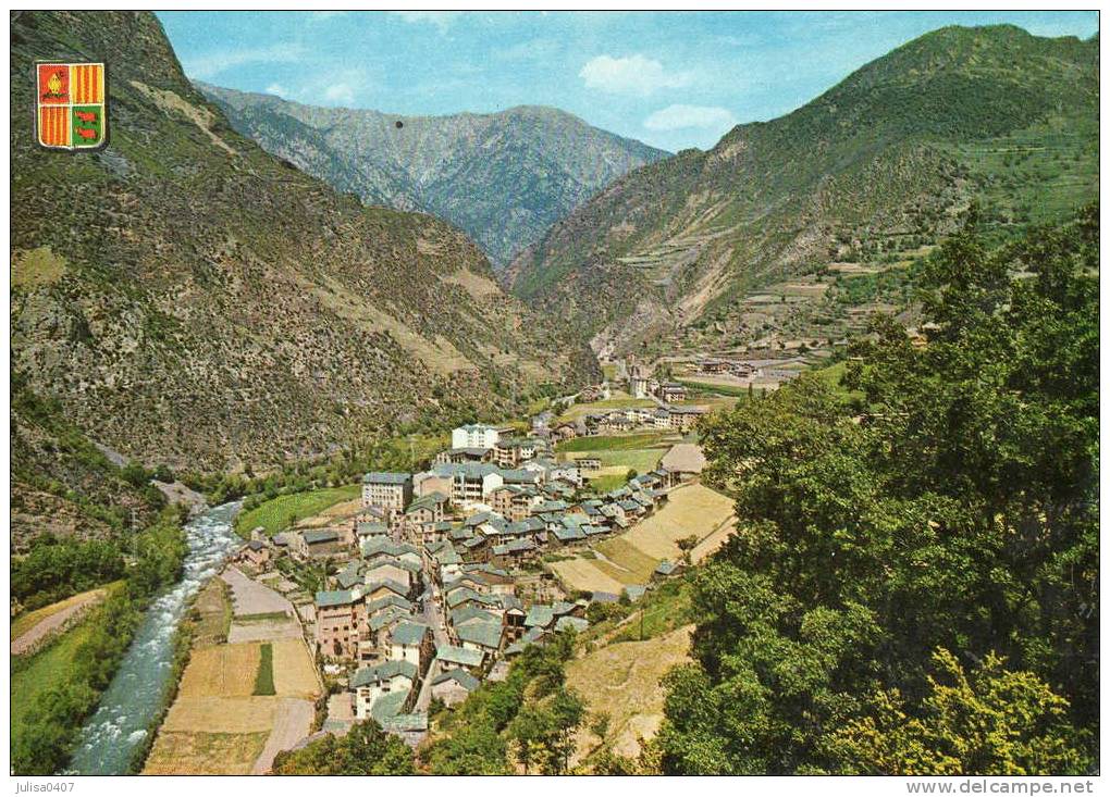 SANT JULIA DE LORIA (Andorre) Cpsm Vue D'ensemble - Andorra