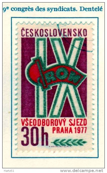 Tchécoslovaquie, CSSR : N° 2210 (o) - Usati