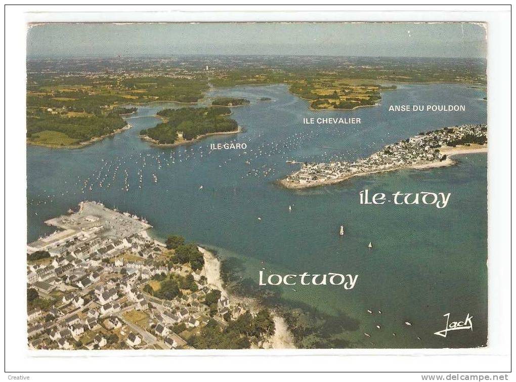 FRANCE. LOCTUDY - Le Port (2scans) - Loctudy