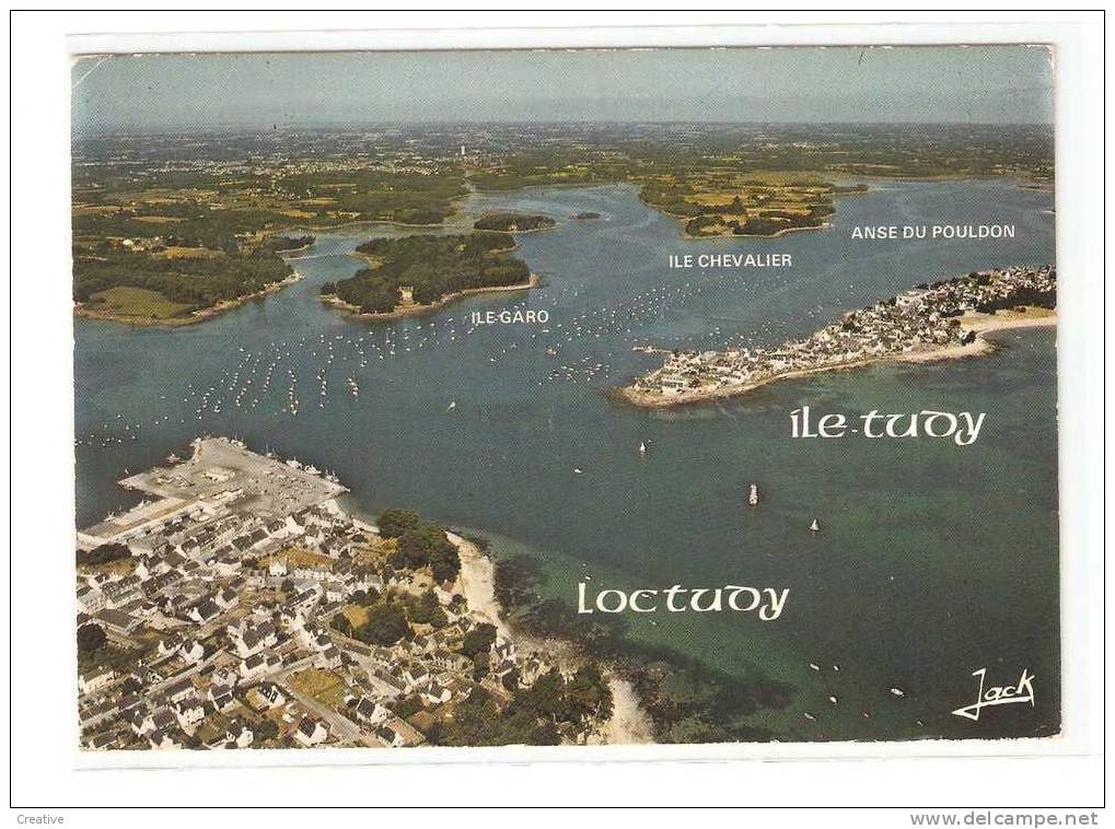 FRANCE. LOCTUDY - Le Port (2scans) - Loctudy