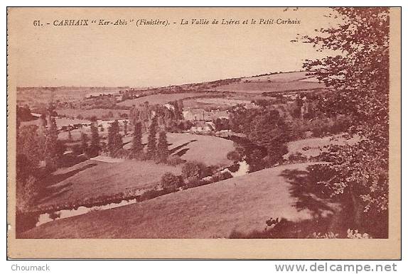 29 CARHAIX  1936 KER-ABES VALLEE DE LYERES LE PETIT CARHAIX - Carhaix-Plouguer