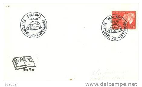 SWEDEN 1970 EUROPALIA POSTMARK - Covers & Documents