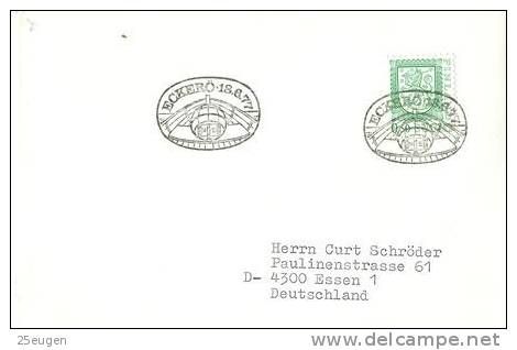 FINLAND 1977 EUROPALIA  POSTMARK - Briefe U. Dokumente