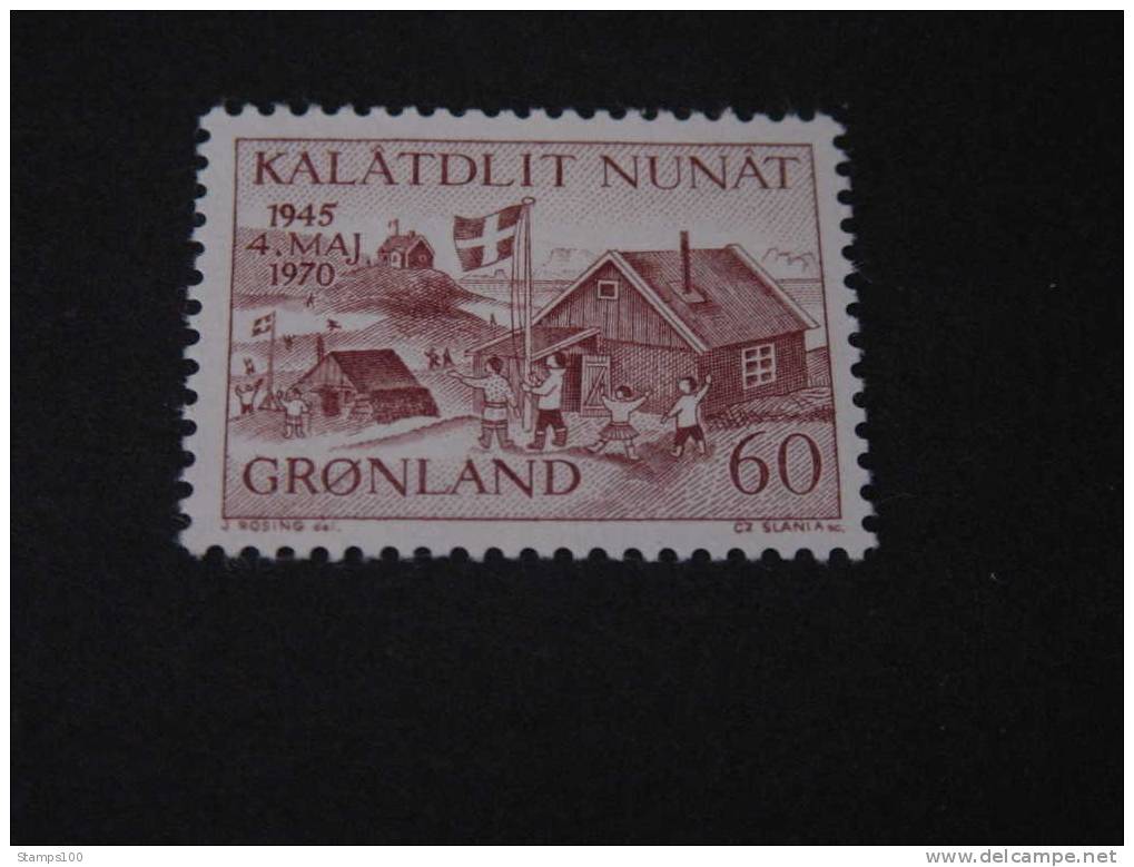 GREENLAND,GROENLAND, GRUNLAND 1970 MI 76 MH *   (010701) - Nuovi