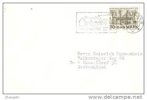 DENMARK 1975 EUROPALIA  POSTMARK - Storia Postale