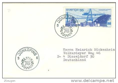 SWEDEN 1975 EUROPALIA  POSTMARK - Cartas & Documentos