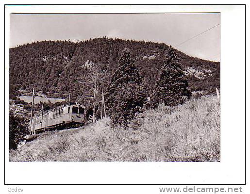 Loèche Chemin De Fer LLB Photo Rochaix (BVA 17329) - Loèche