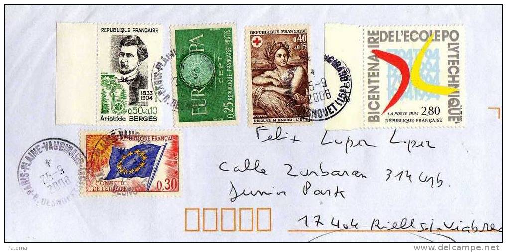 Carta PARIS( Francia) 2008, Cover, Lettre - Storia Postale