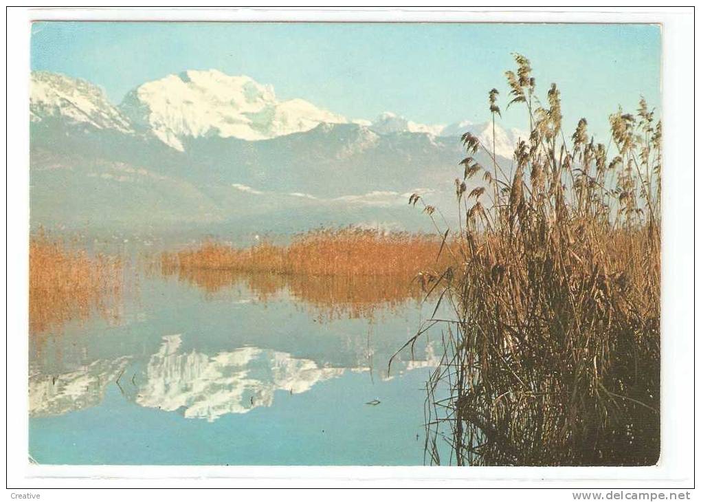 FRANCE. LAC D'ANNECY 1976.Le Miroir De La Tournette (2scans) - Veyrier