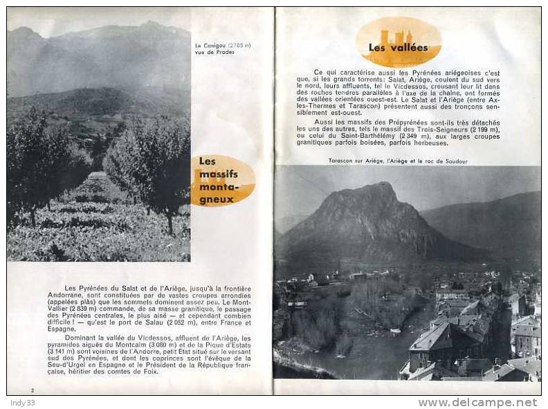 - LES PYRENEES II . DE LA GARONNE A LA MEDITERRANEE . BIBLIOTHEQUE DE TRAVAIL N° 523 MAI 1962 - Geografia