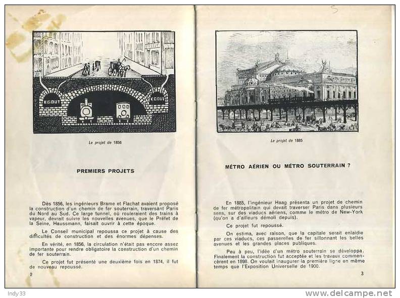 - COMMENT FUT CONSTRUIT LE METRO . BIBLIOTHEQUE DE TRAVAIL N° 115  MAI 1950 - Trenes