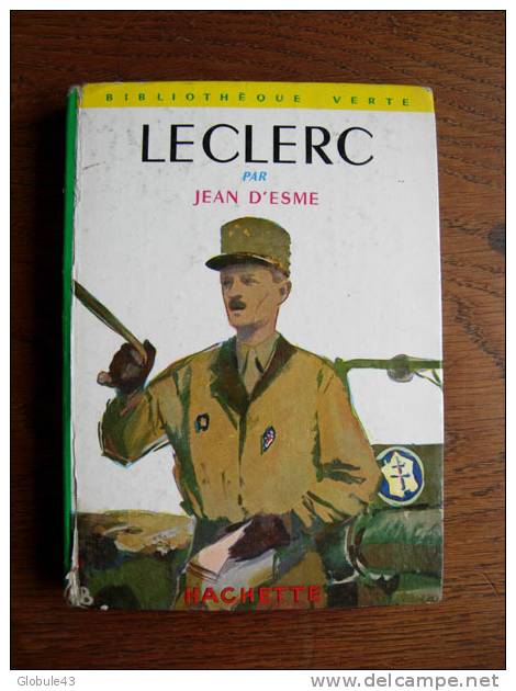 LECLERC J. D'ESME  BIBLI VERTE 1966 256 P - Bibliotheque Verte