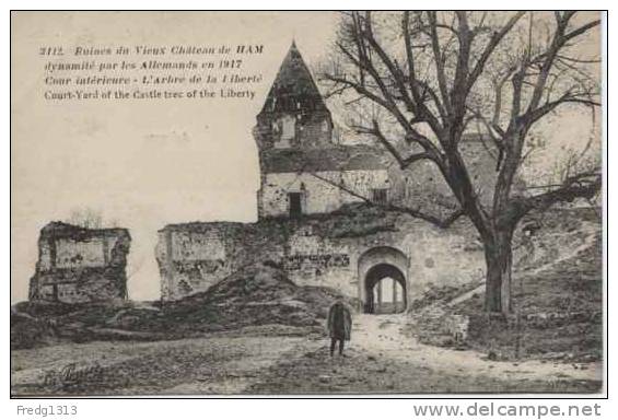 Ham - Ruines Du Vieux Chateau - Ham