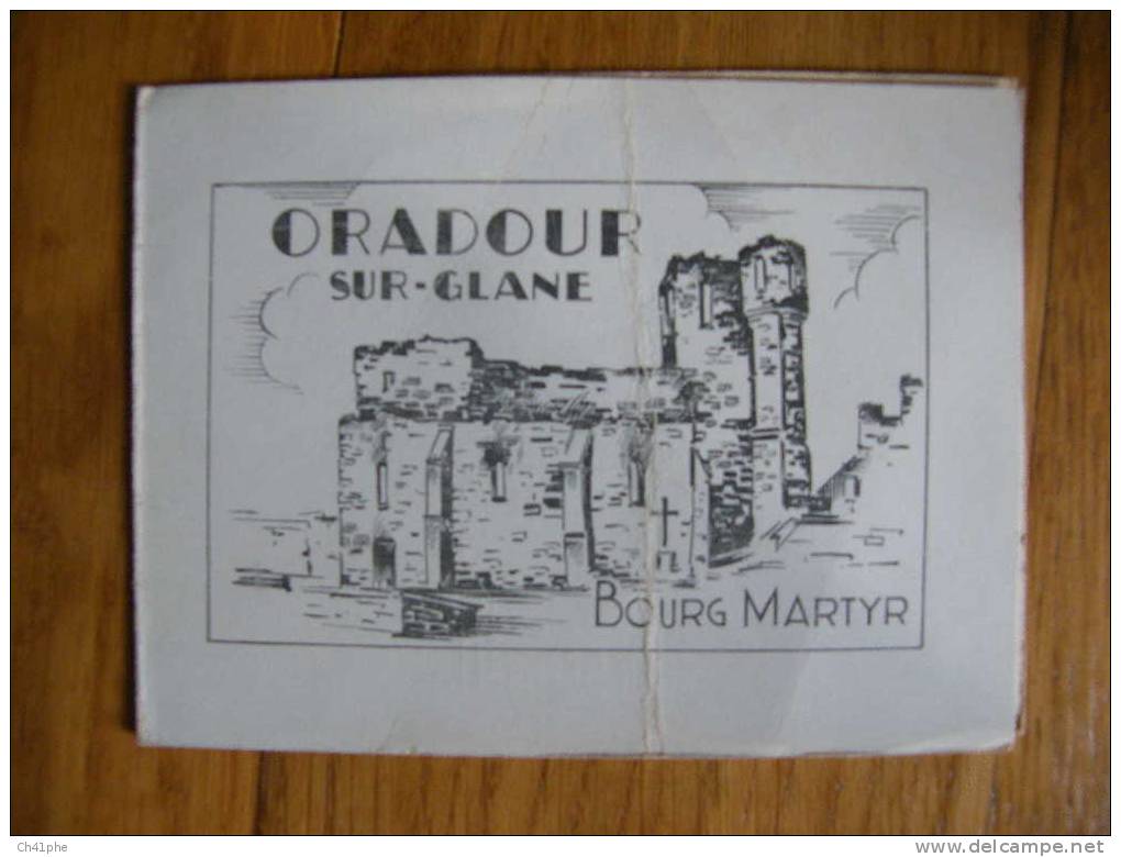 TIMBRE DU PREMIER JOUR ORADOUR SUR GLANE AVEC TAMPON DU 13/10/1945 - Lettres & Documents