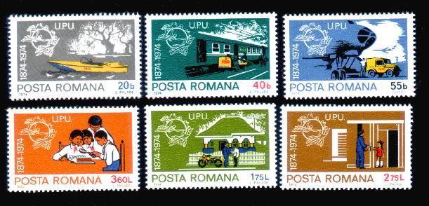 Romania  Yvert 2838/2843 Mint **.. - Busses