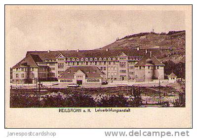 HEILBRONN A. N. - LEHRERBILDUNGSANSTALT - Baden Wurtenburg  - DEUTSCHLAND - Heilbronn