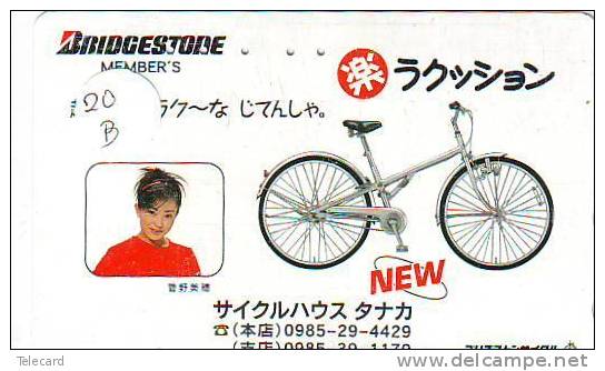 BRIDGESTONE Sur Telecarte (20b) - Reclame