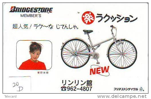 BRIDGESTONE Sur Telecarte (20d) - Reclame