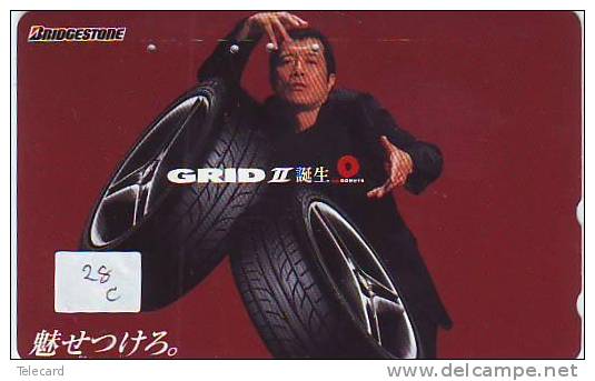 BRIDGESTONE Sur Telecarte (28c) - Werbung