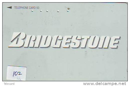 BRIDGESTONE Sur Telecarte (102) - Publicidad