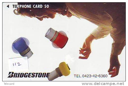 BRIDGESTONE Sur Telecarte (112) - Publicidad