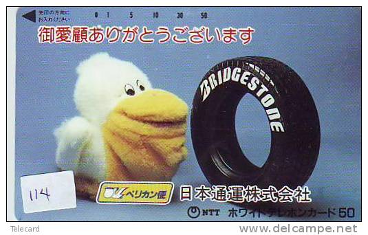 BRIDGESTONE Sur Telecarte (114) - Reclame