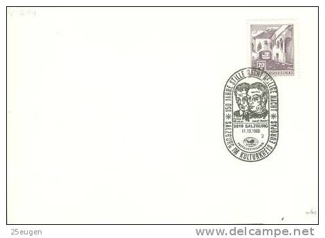 AUSTRIA  1968  EUROPALIA   POSTMARK - Storia Postale