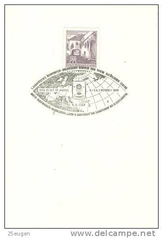 AUSTRIA  1969  EUROPALIA   POSTMARK - Lettres & Documents