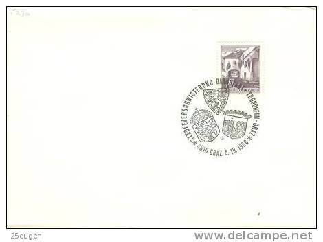 AUSTRIA  1968  EUROPALIA   POSTMARK - Covers & Documents