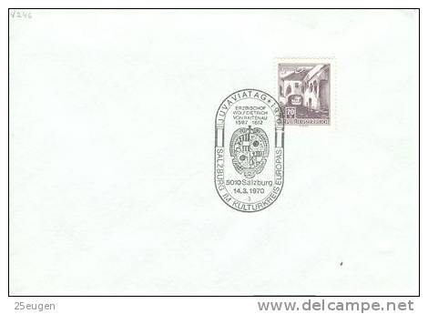 AUSTRIA  1970  EUROPALIA   POSTMARK - Lettres & Documents