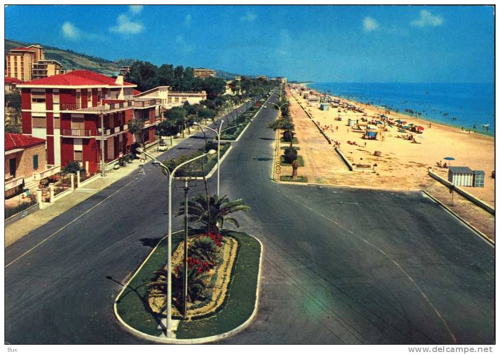 ROSETO DEGLI ABRUZZI    TERAMO ABRUZZO  VIAGGIATA  COME DA FOTO - Teramo