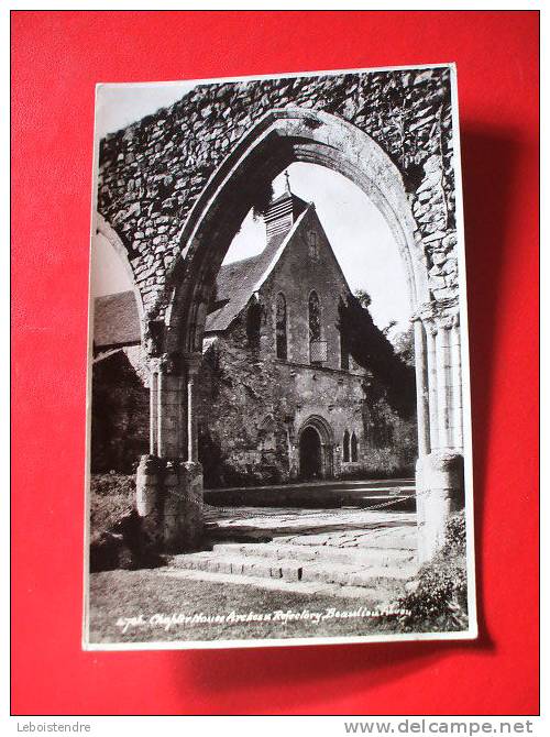 CPSM -ANGLETERRE-CHAPTER HOUSE ARCHES & REFECTORY BEAUWLIEU ????. - Andere & Zonder Classificatie